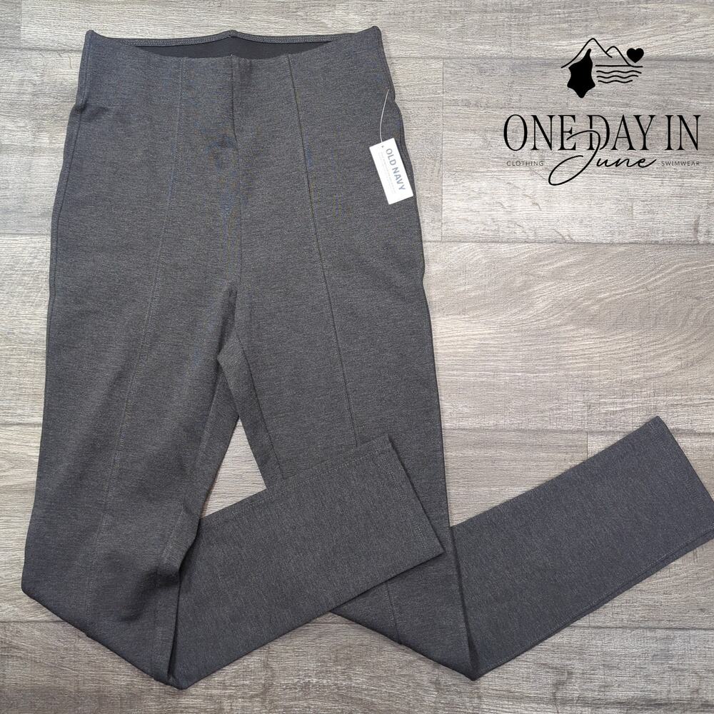 Old Navy High Waist Pull On Split Hem Pants Size S
